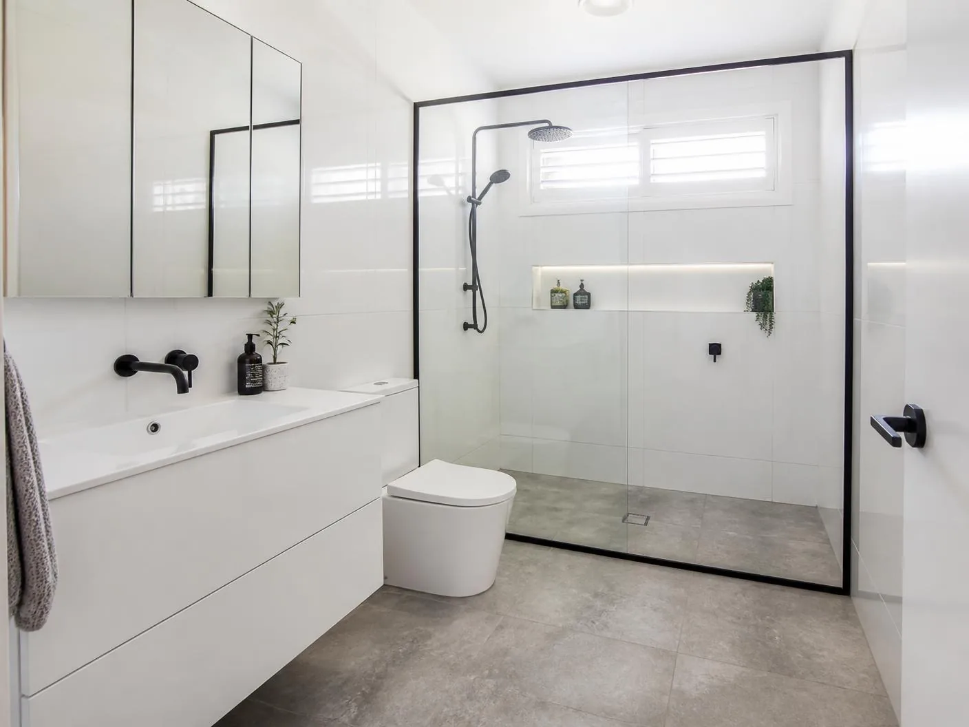 Completed bathroom renovation by Remodler in Western Sydney, Sydney